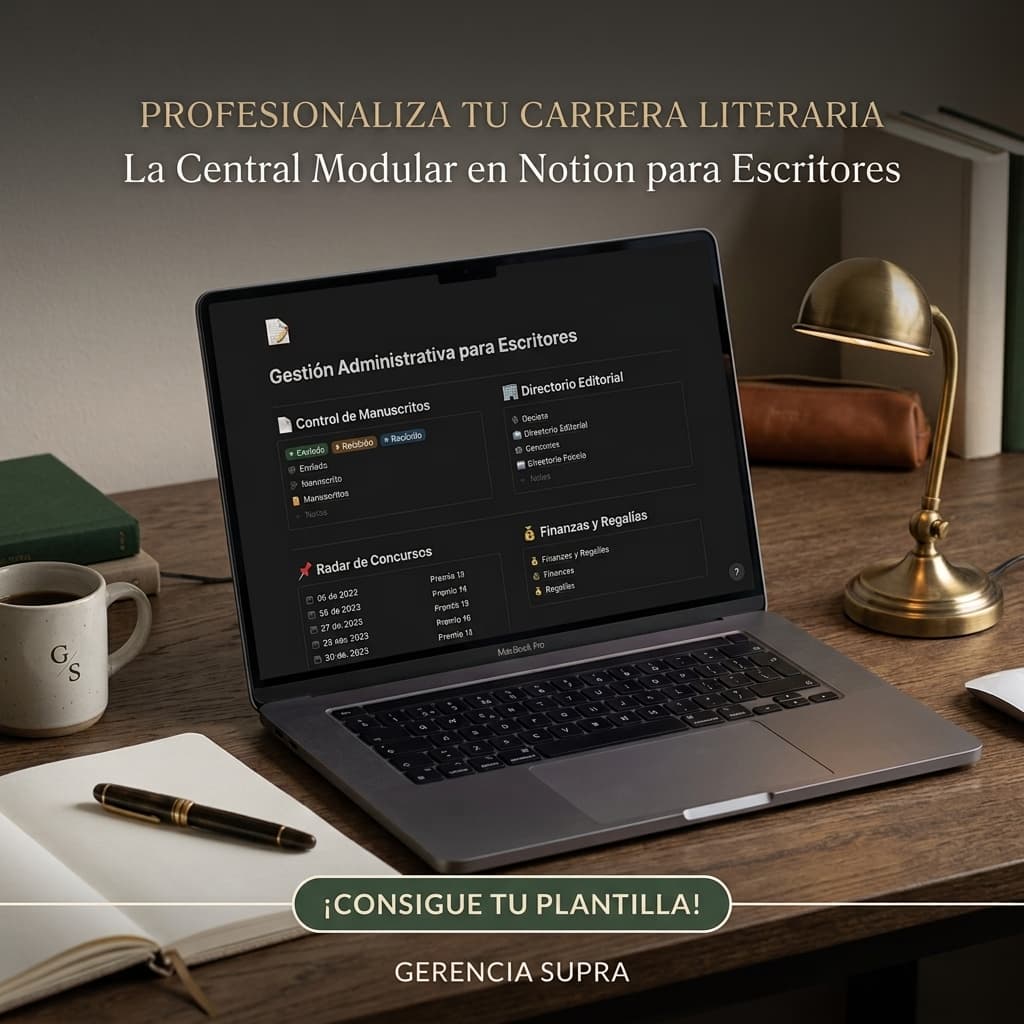 Gestión administrativa para escritores